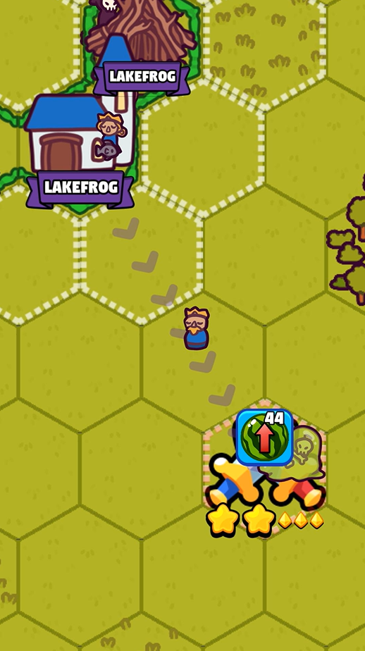 Challenge NPC tiles or rival players